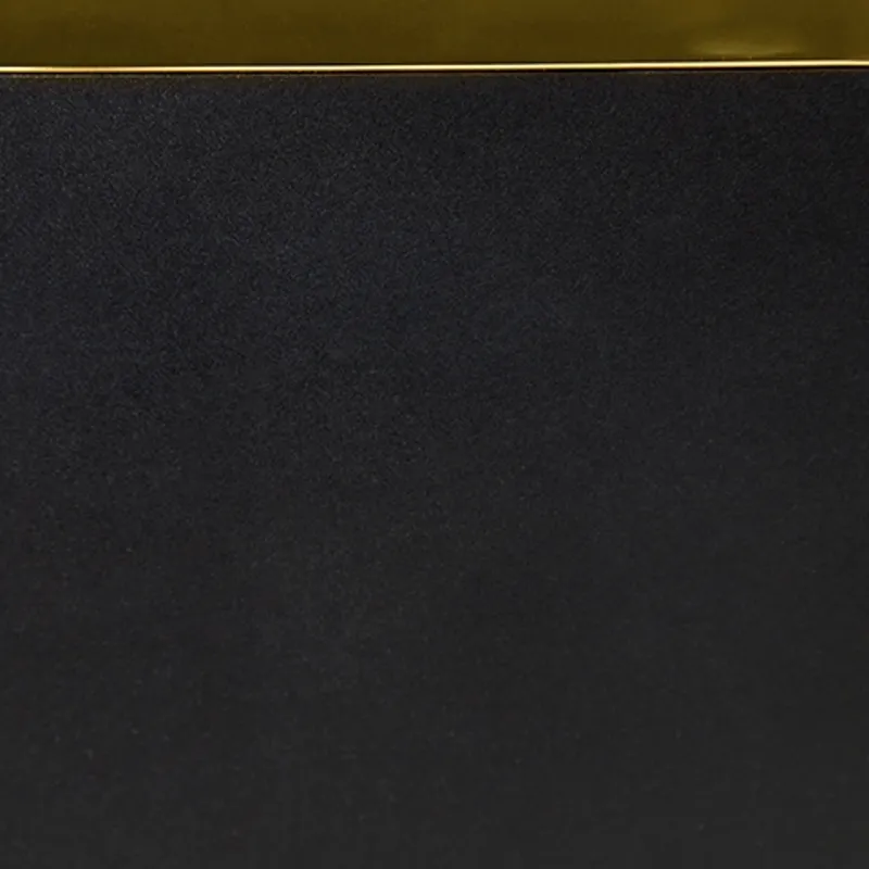 Black/Gold Finish