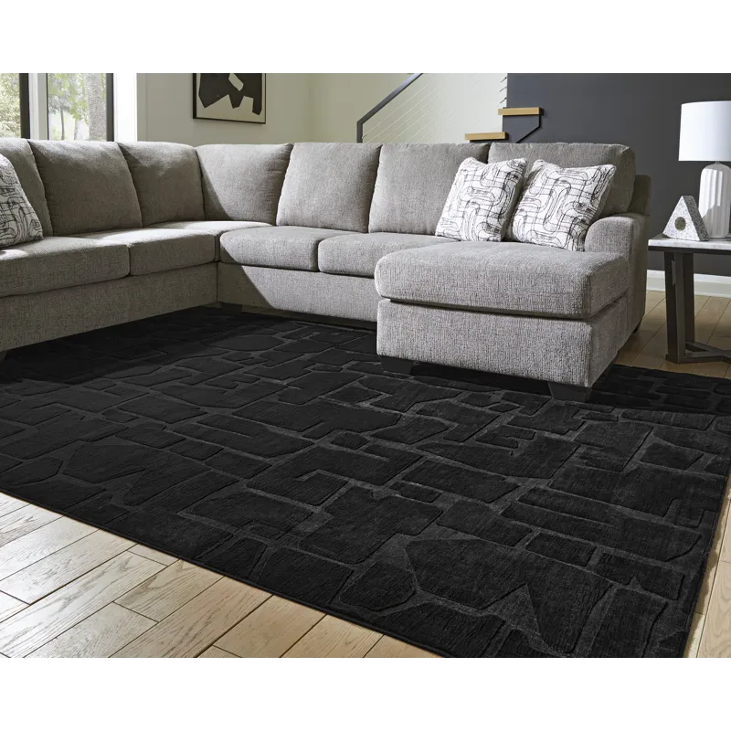 Gibbswell Washable Large Rug