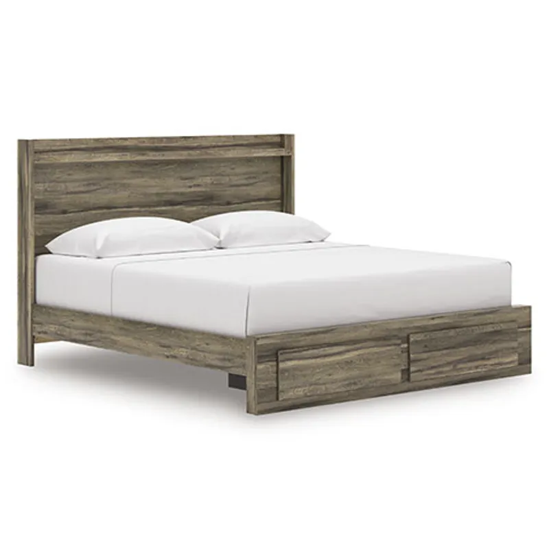 Baystorm Queen Panel Storage Bed