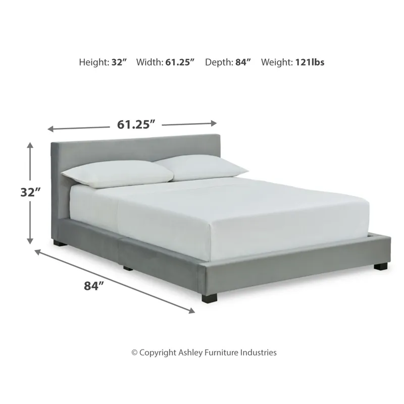 Chesani Full Upholstered Bed