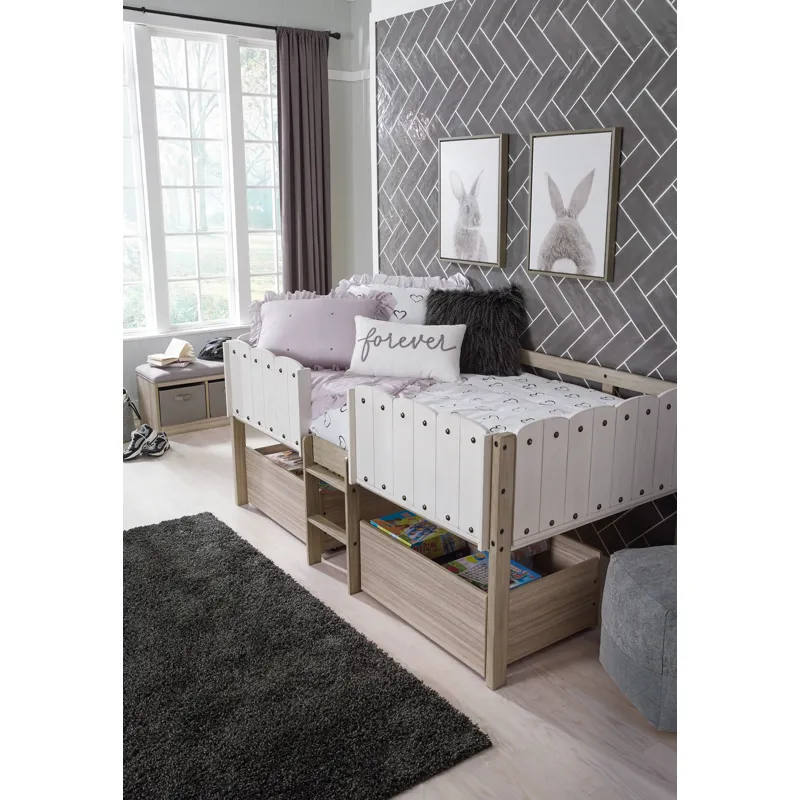 Wrenalyn Twin Loft Bed Frame