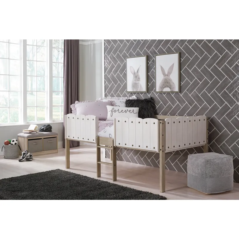 Wrenalyn Twin Loft Bed Frame