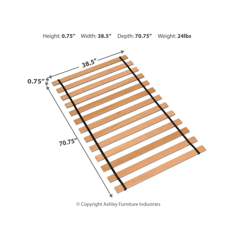 Platform Twin Roll Slat