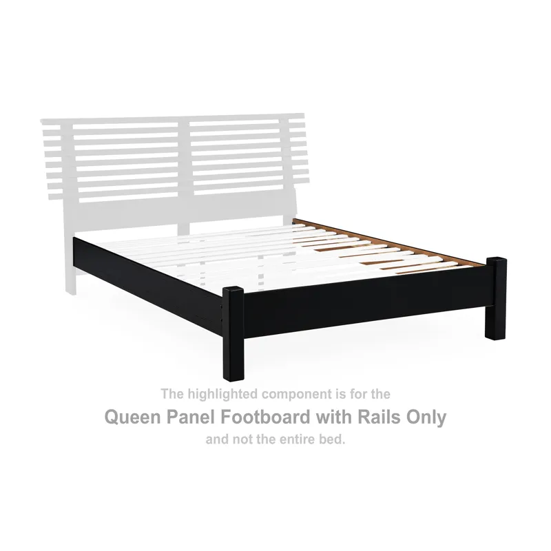 Danziar Queen Panel Footboard with Rails