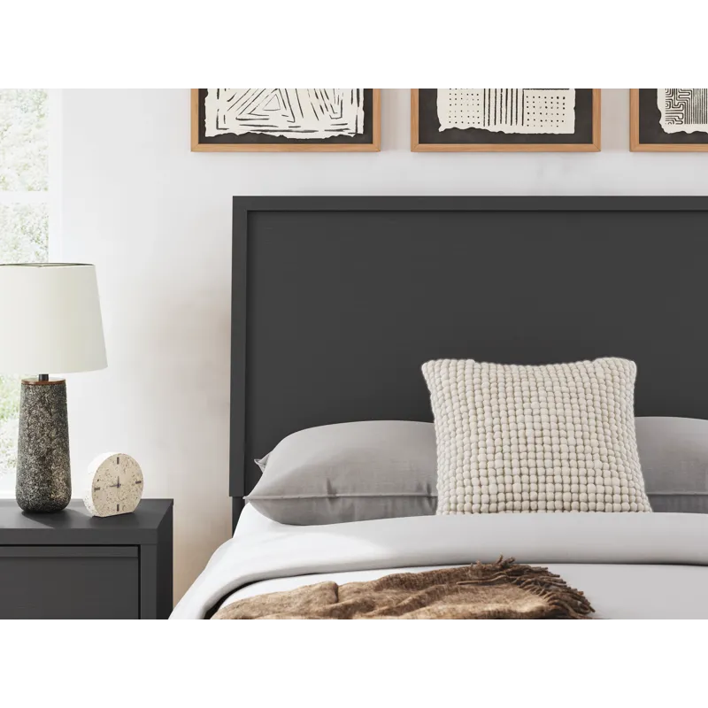 Danziar Full Panel Bed, Dresser and Mirror