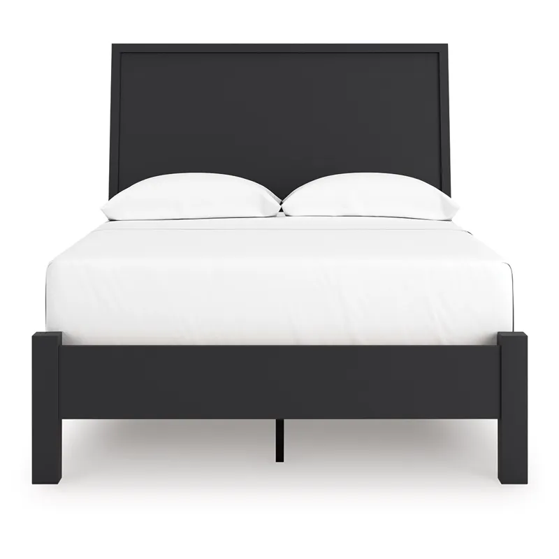 Danziar Full Panel Bed, Dresser and Mirror