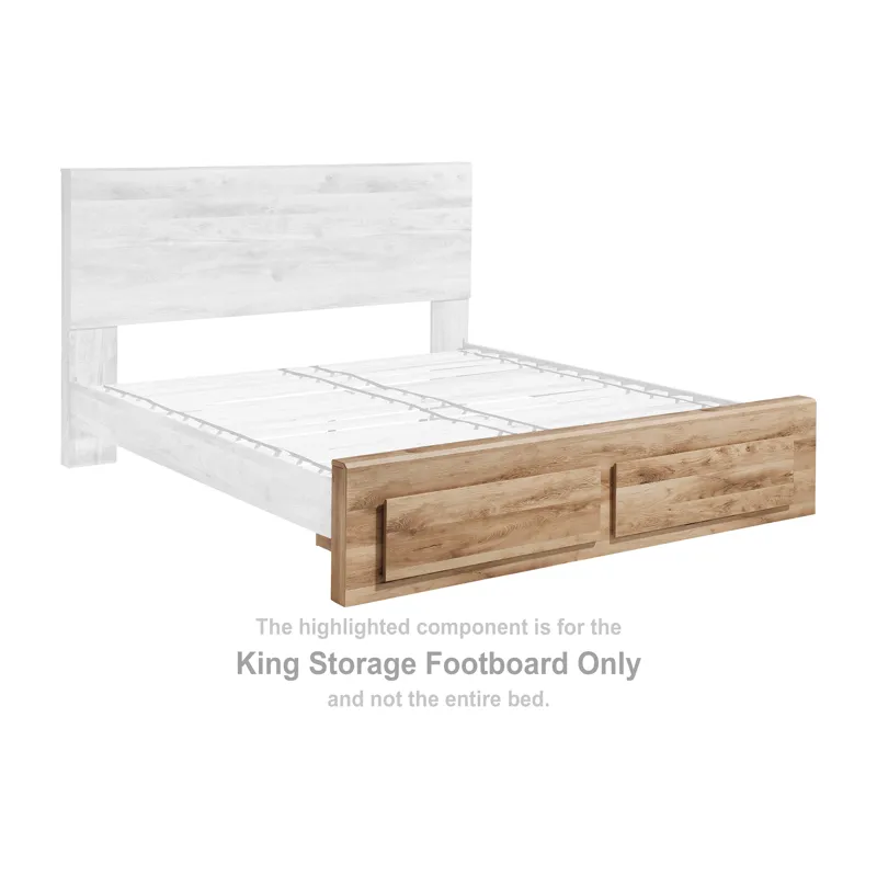 Hyanna King Storage Footboard