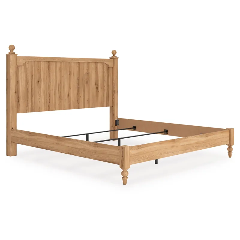 Aleaport King Panel Bed, Dresser, Mirror and Nightstand