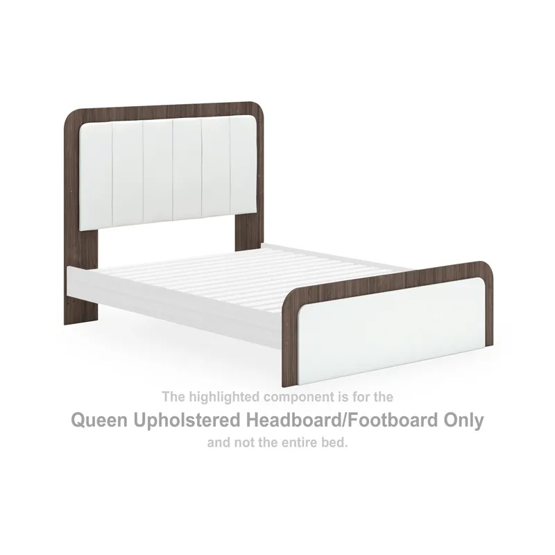 Kendanport Queen Upholstered Headboard/Footboard