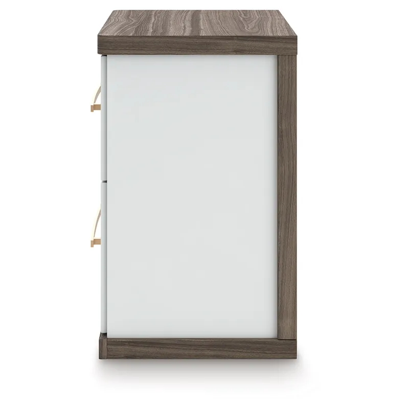 Kendanport Queen Upholstered Bed, Dresser, Mirror and Nightstand