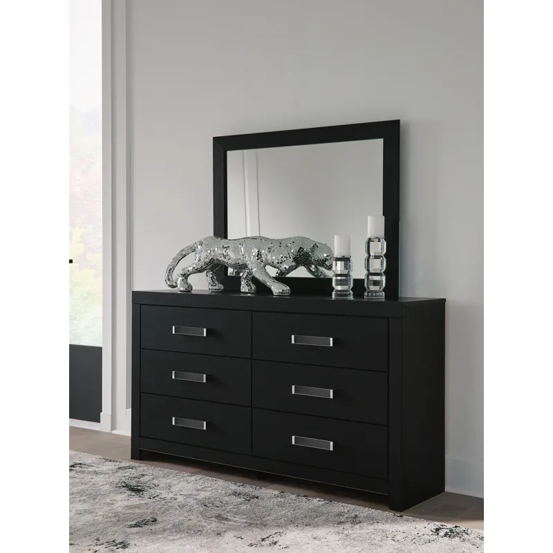 Maeling Dresser and Mirror