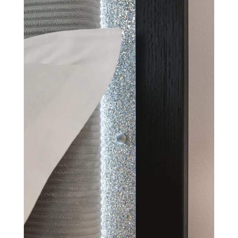 Maeling King Upholstered Panel Headboard