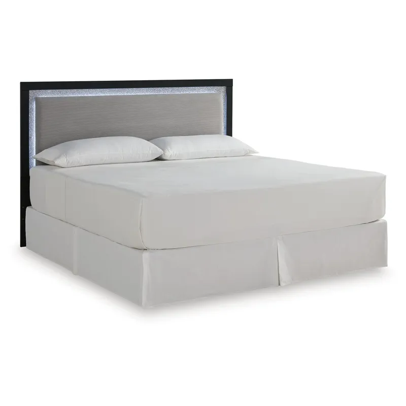 Maeling King Upholstered Panel Headboard