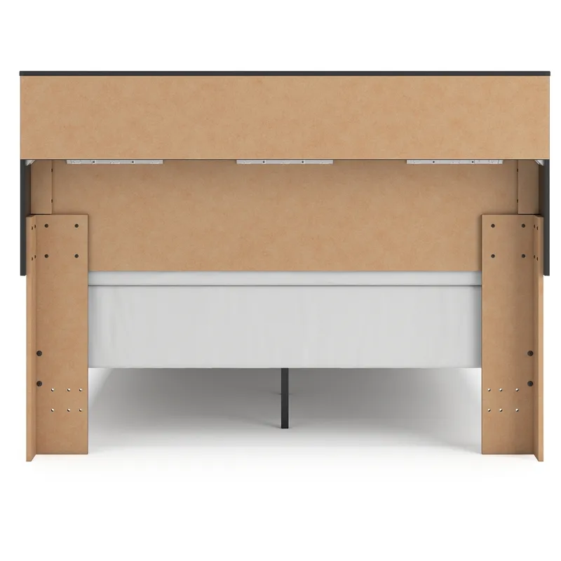 Broachmyn Queen Bookcase Panel Bed