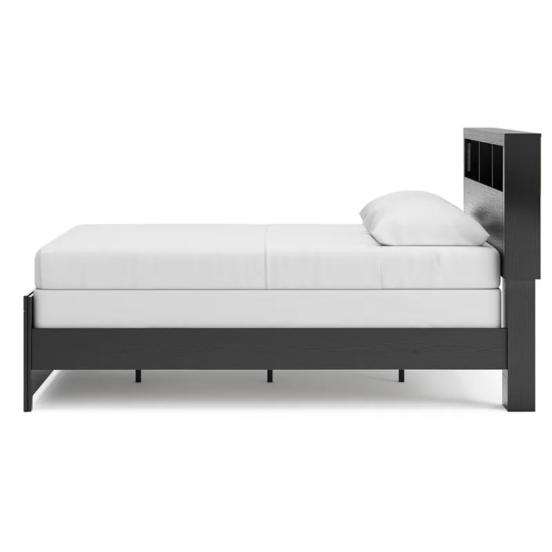 Broachmyn Queen Bookcase Panel Bed