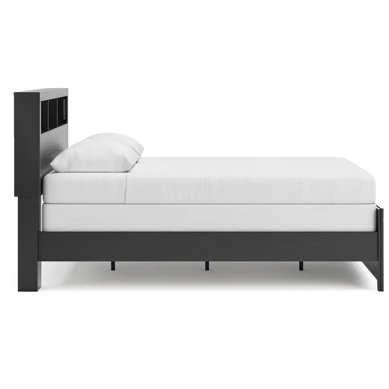 Broachmyn Queen Bookcase Panel Bed