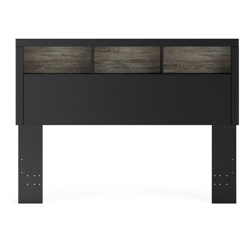 Broachmyn Lighted Queen Bookcase Headboard