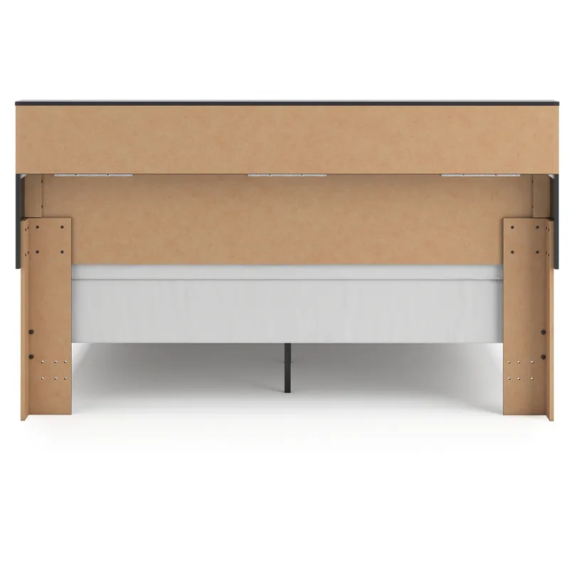 Broachmyn King Bookcase Panel Bed