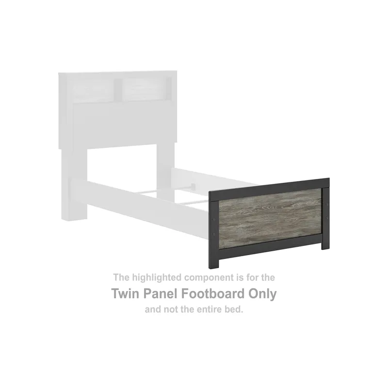 Broachmyn Twin Panel Footboard