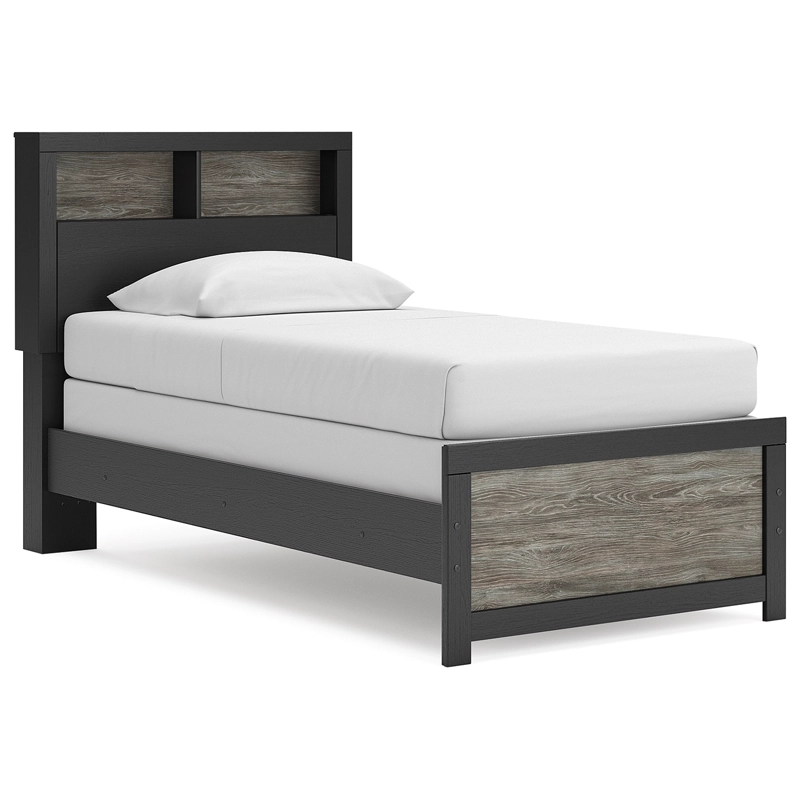 Broachmyn Twin Bookcase Bed