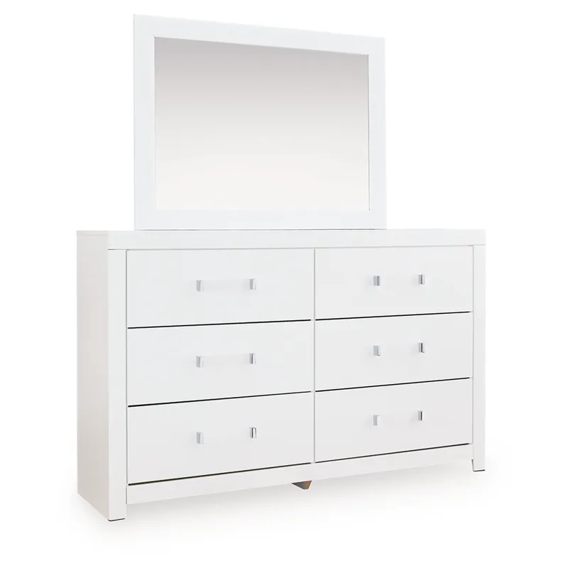 Maeling Dresser and Mirror