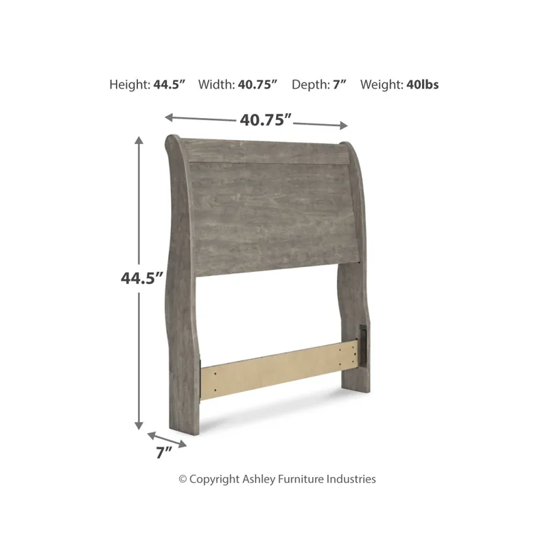 Bayzor Twin Sleigh Headboard
