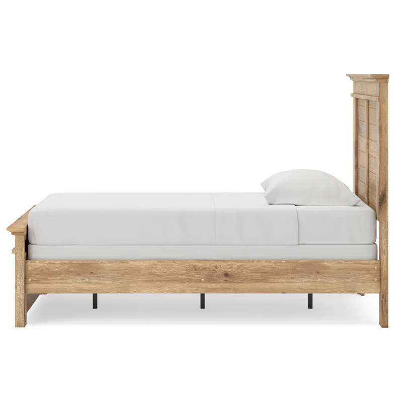 Makidern Twin Panel Bed, Dresser and Mirror