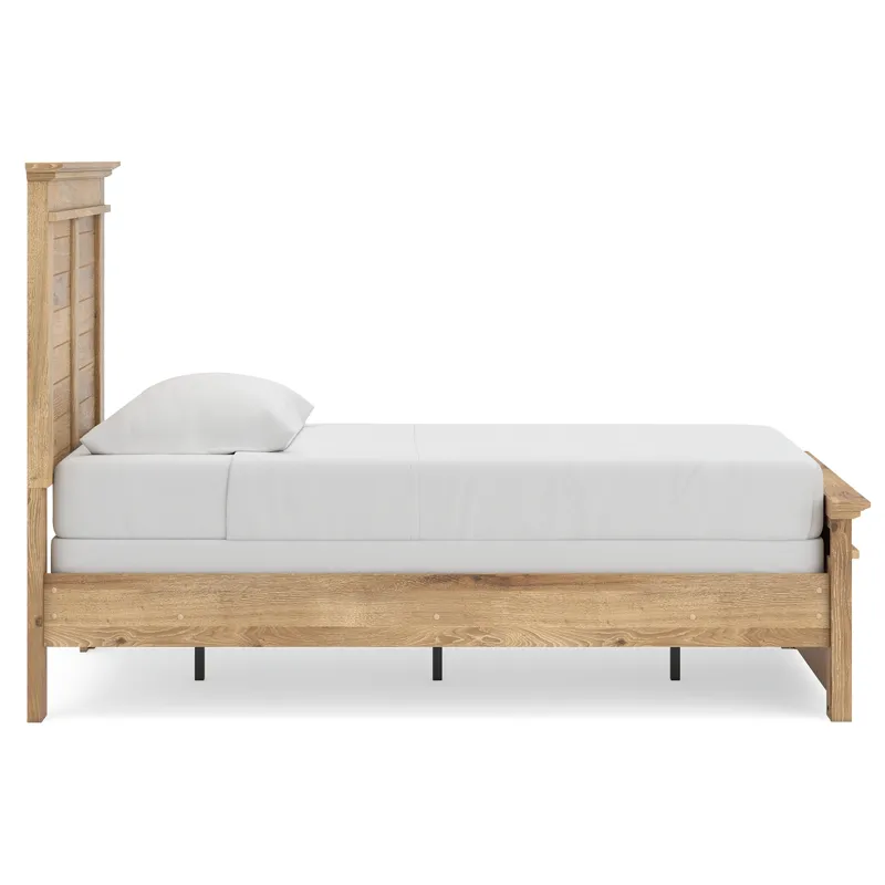 Makidern Twin Panel Bed, Dresser and Mirror