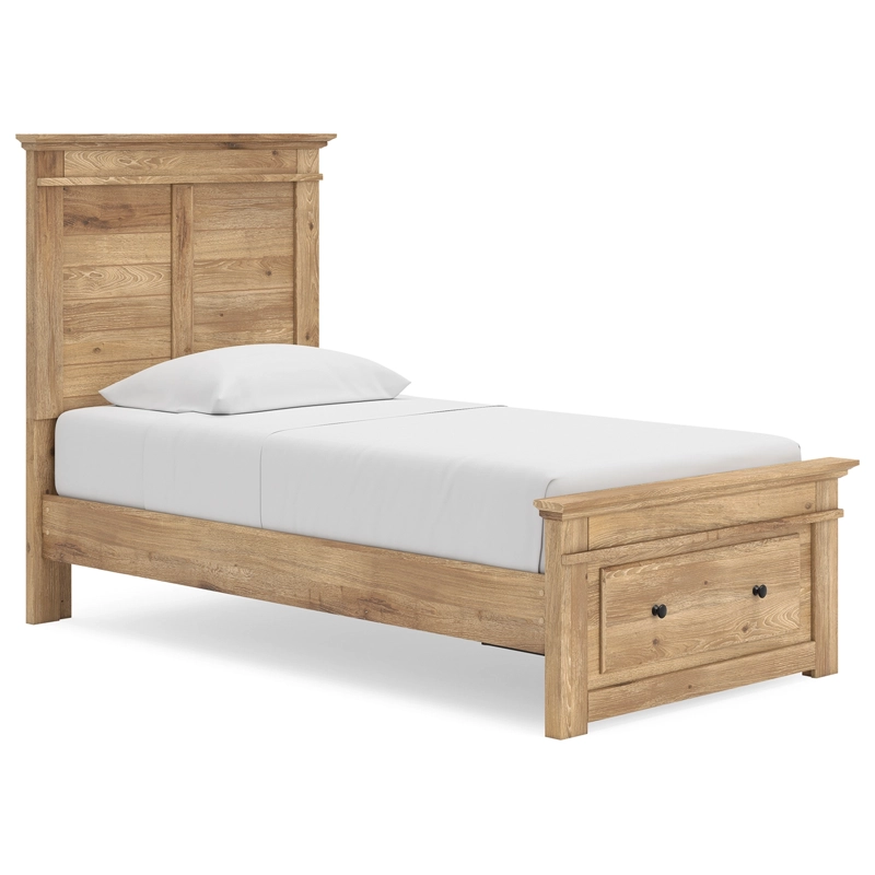 Makidern Twin Panel Storage Bed
