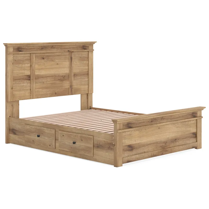 Fenderport Queen Panel Storage Bed