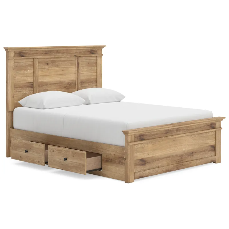 Fenderport Queen Panel Storage Bed