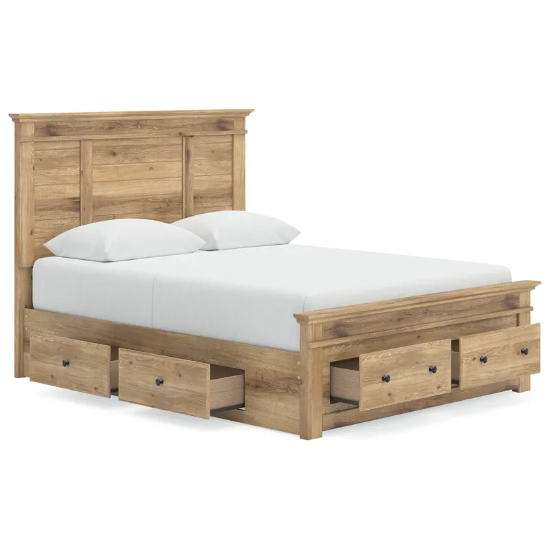 Fenderport Queen Panel Storage Bed
