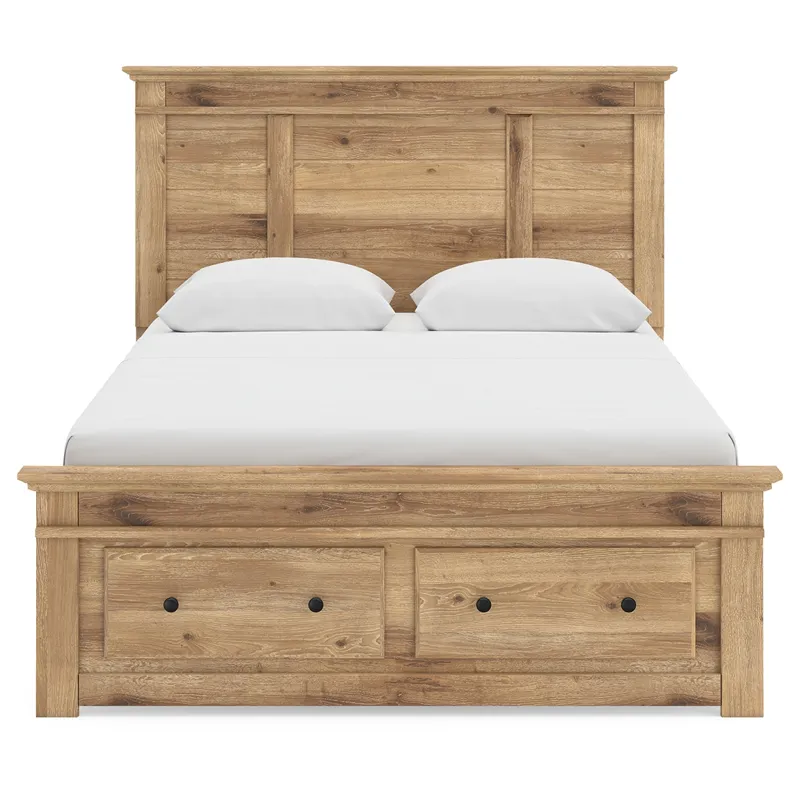Makidern Queen Panel Storage Bed