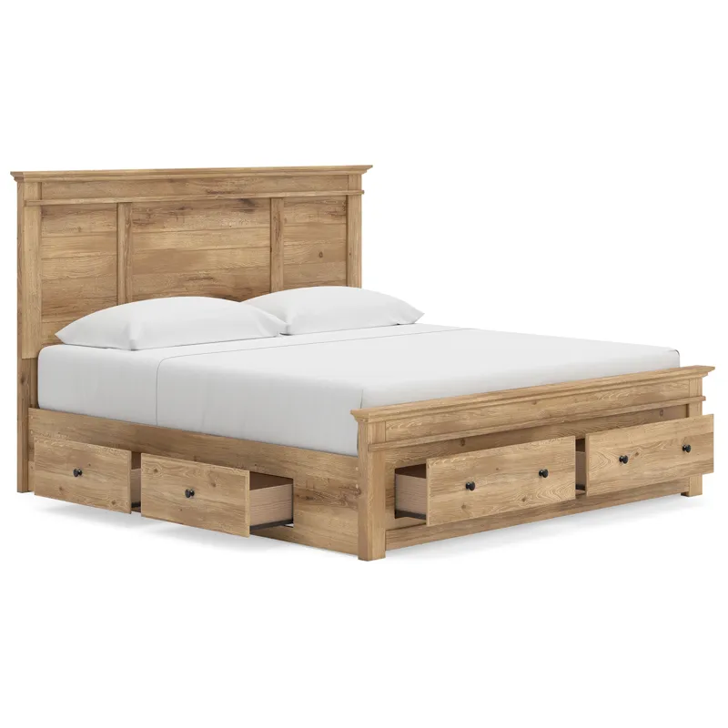 Fenderport King Panel Storage Bed