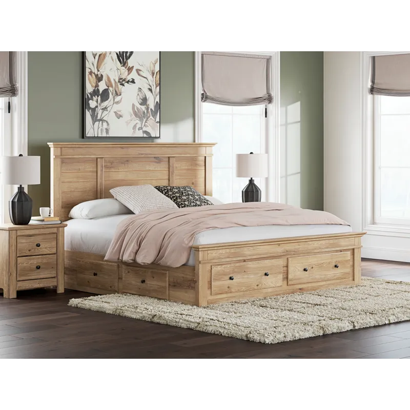 Fenderport King Panel Storage Bed