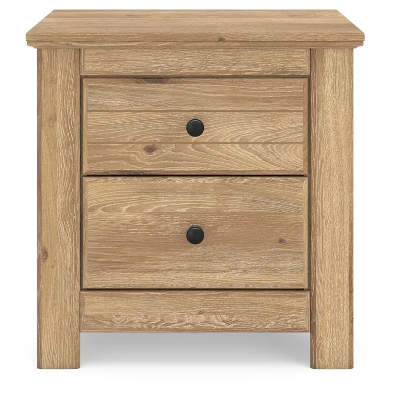 Makidern King Panel Bed, Dresser, Mirror and 2 Nightstands