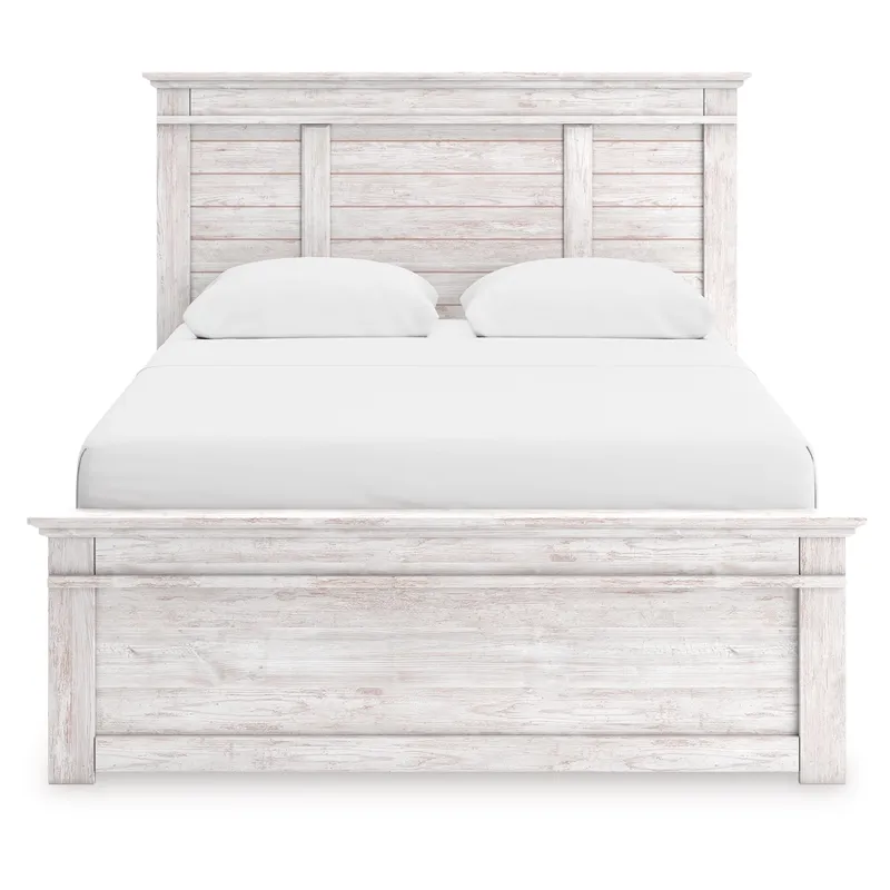 Makidern Queen Panel Storage Bed