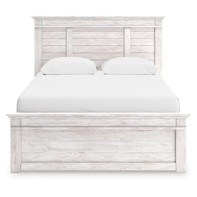 Makidern Queen Panel Storage Bed