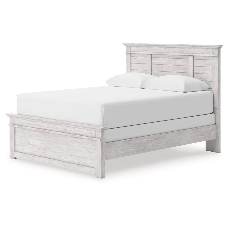 Makidern Queen Panel Bed, Dresser and Mirror