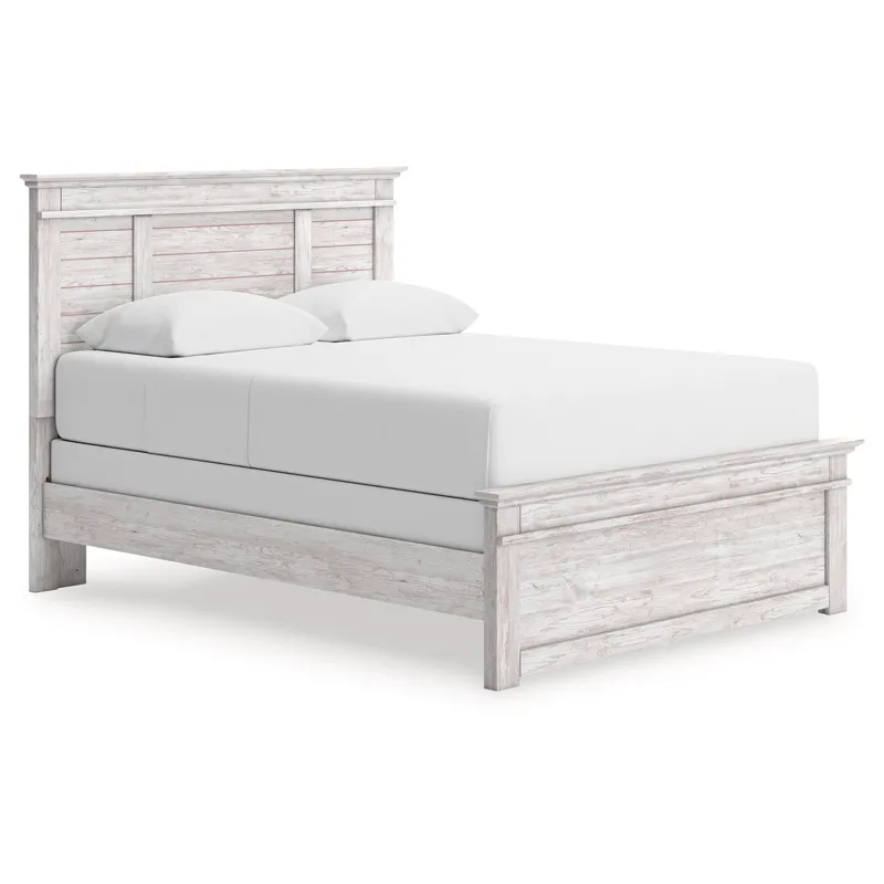 Makidern Queen Panel Bed
