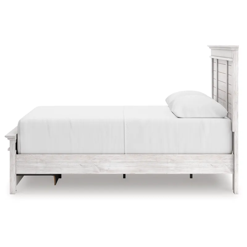 Makidern Queen Panel Storage Bed