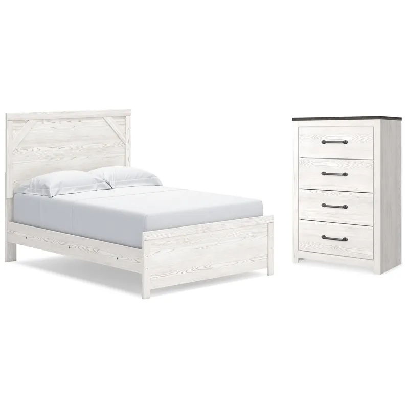 Gerridan Full Panel Bed and Chest