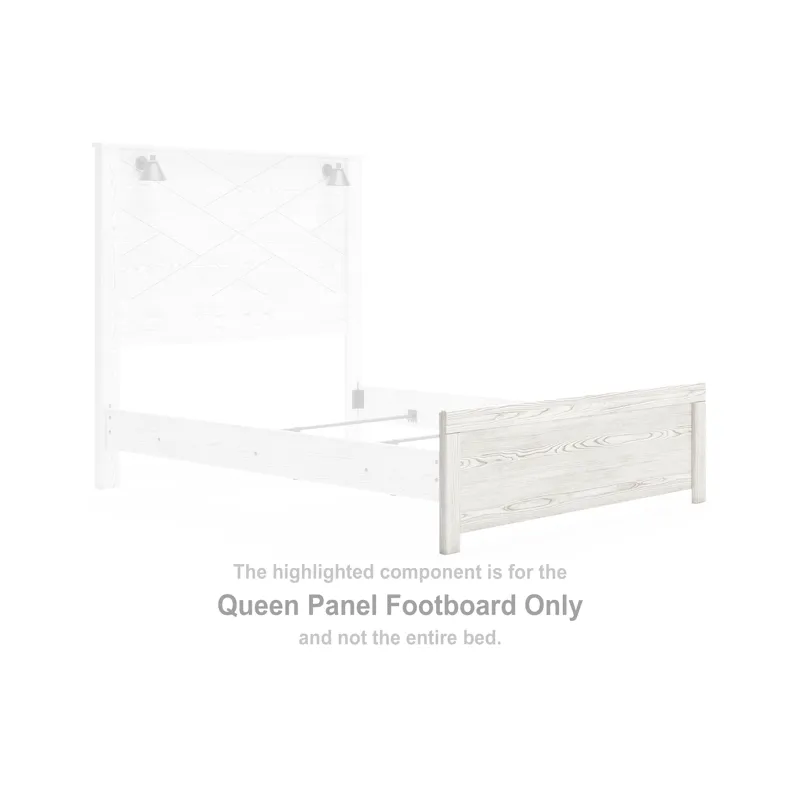 Gerridan Queen Panel Footboard