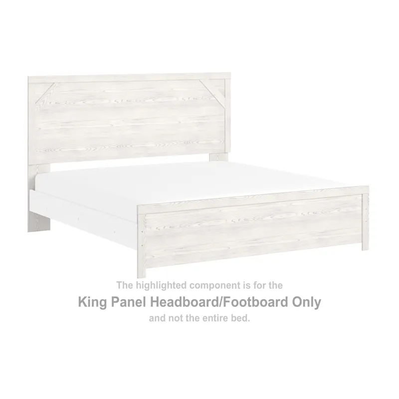 Gerridan King Panel Headboard/Footboard