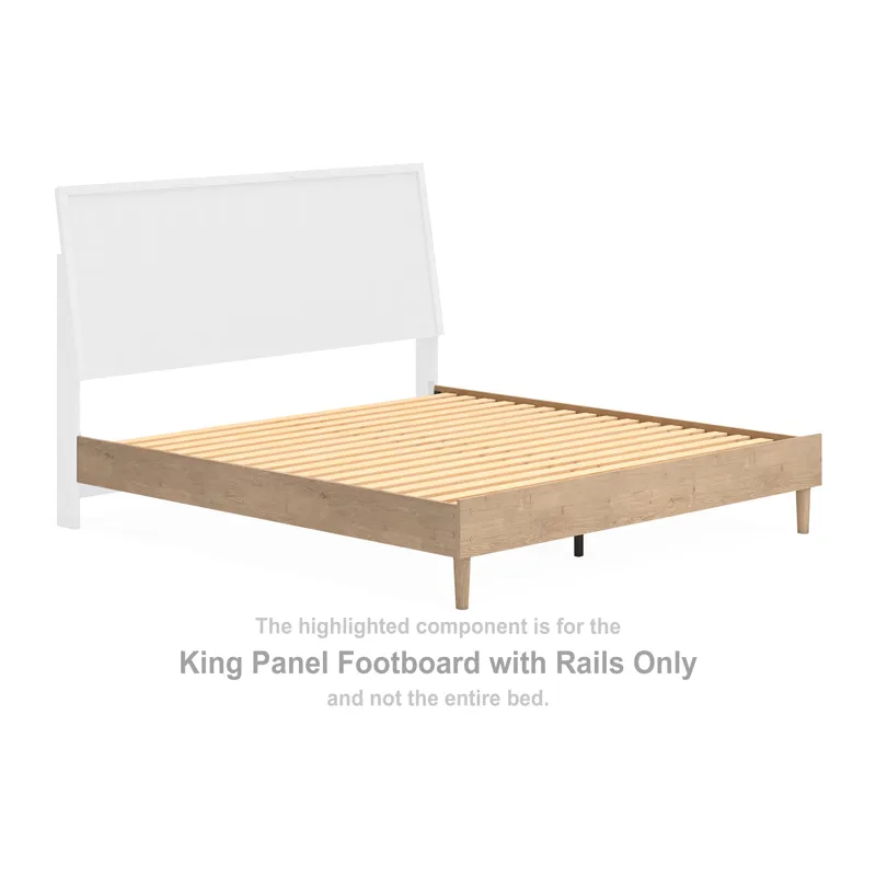 Cielden King Panel Footboard with Rails