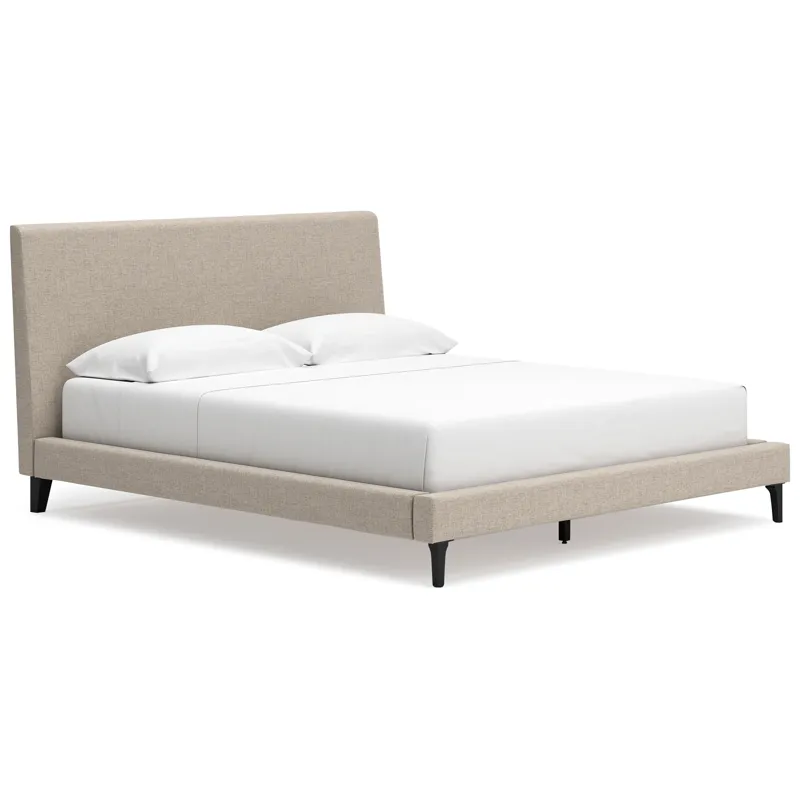 Cielden California King Upholstered Bed with Roll Slats
