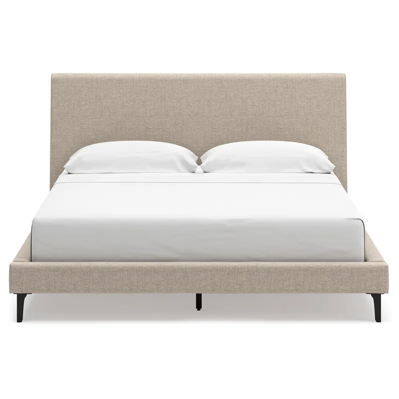 Cielden California King Upholstered Bed with Roll Slats