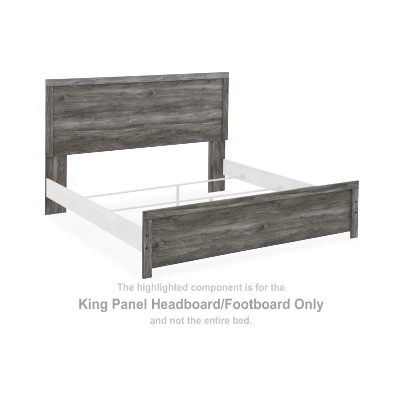 Bronyan King Panel Headboard/Footboard