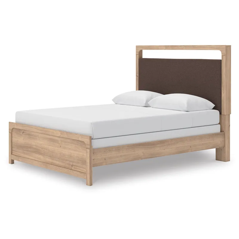Hollymount Queen Upholstered Panel Bed