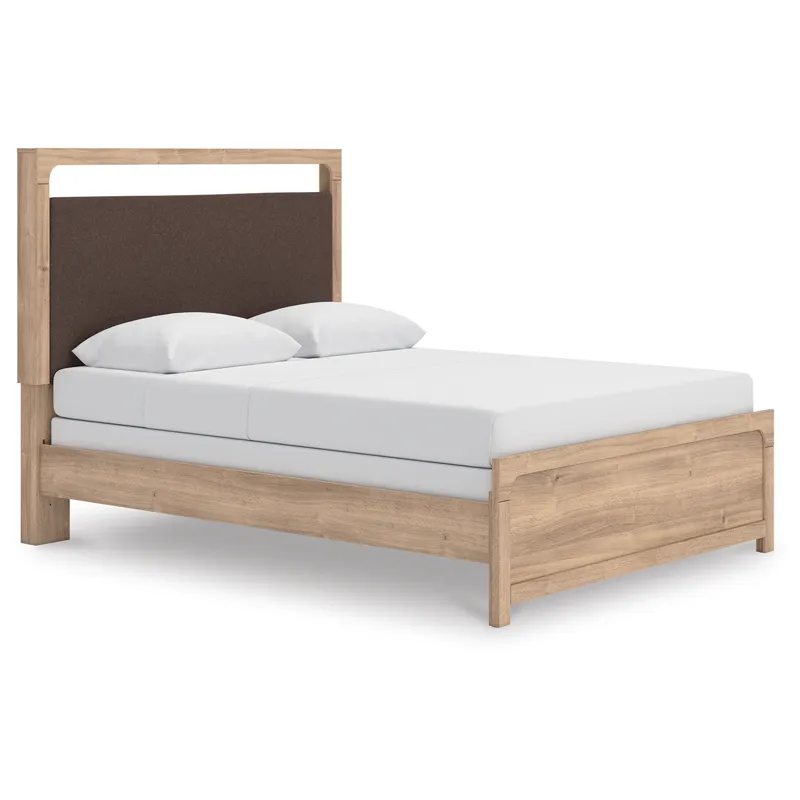 Hollymount Queen Upholstered Panel Bed